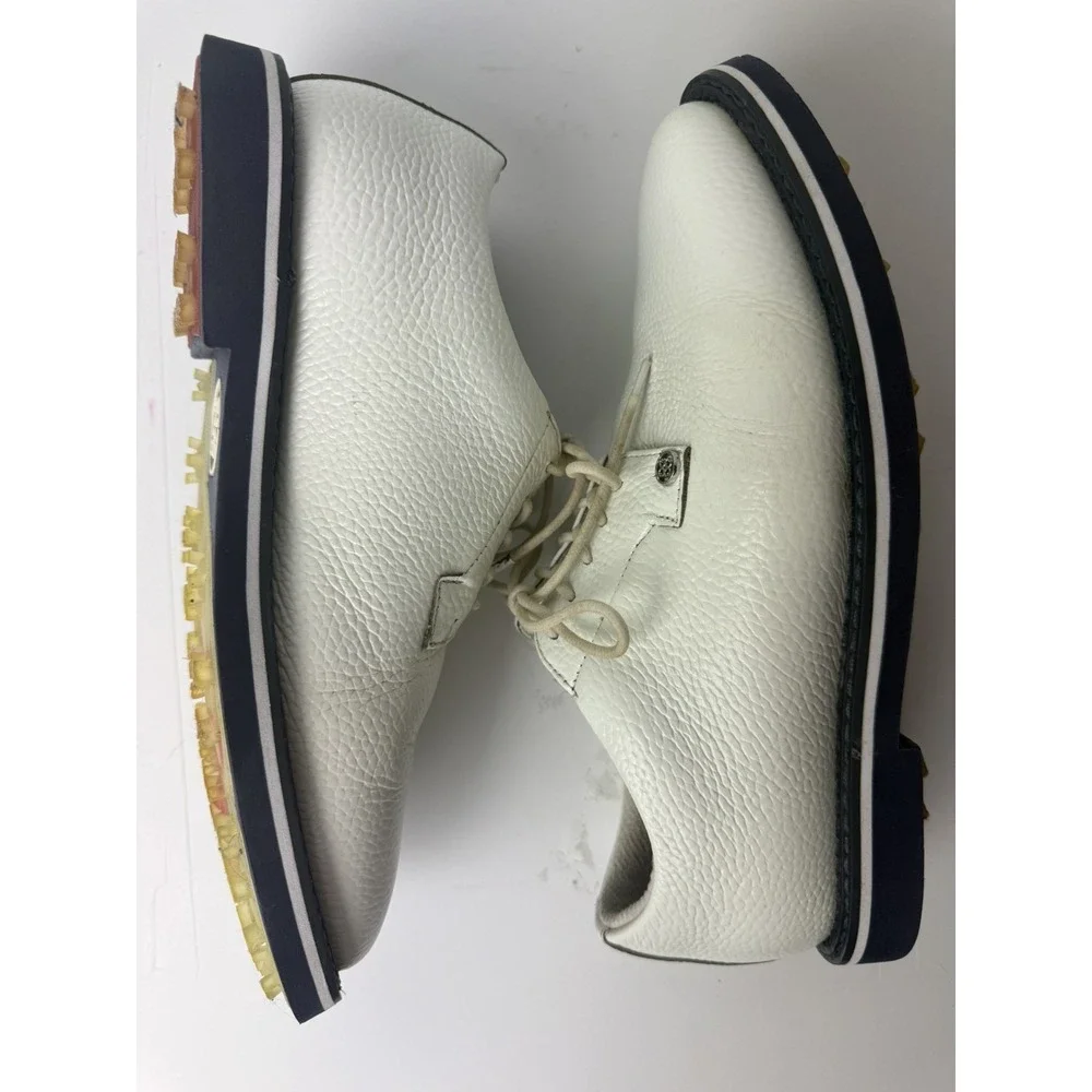 G/FORE Gallivanter Golf Shoes Mens 7 Pebble Grain Leather STYLE: G4MC0EF01 S/TWT
